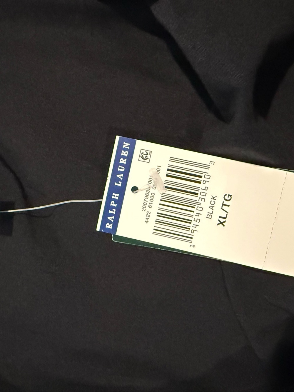 NWT Ralph Lauren Black A-Line Midi Skirt - Picture 3 of 3